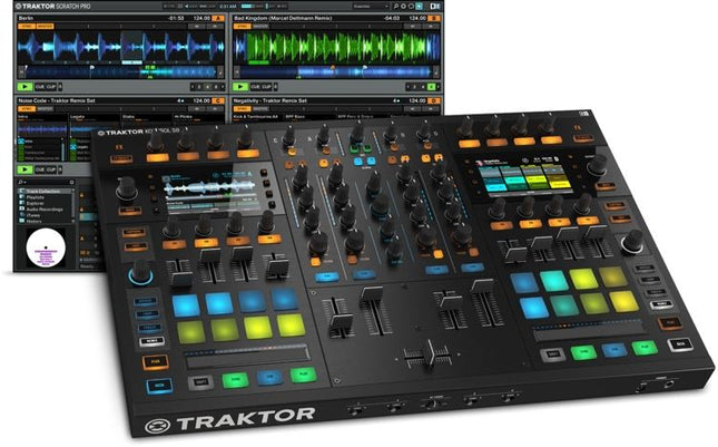 Native Instruments Traktor Kontrol S8 USB DJ Control Surface (S-8/S 8)