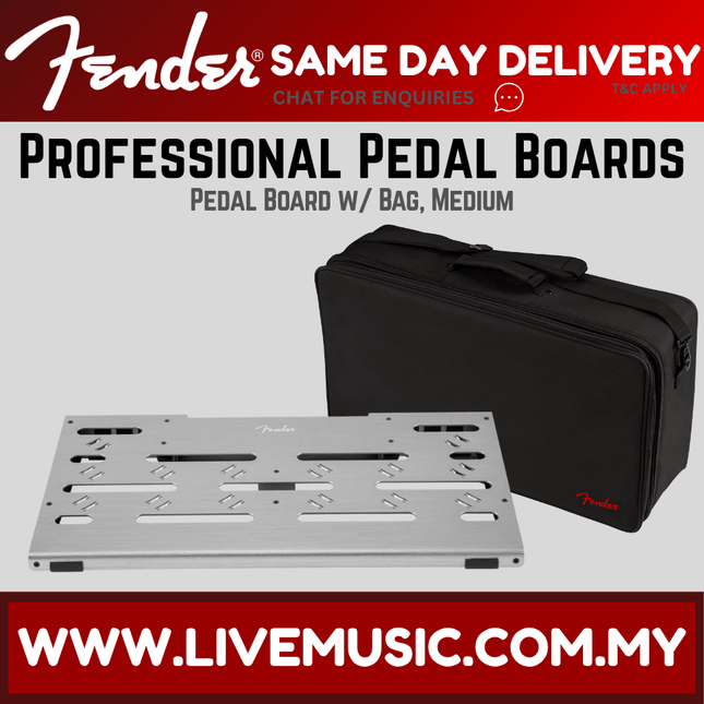 Fender Professional Pedal Board w/ Bag, Medium