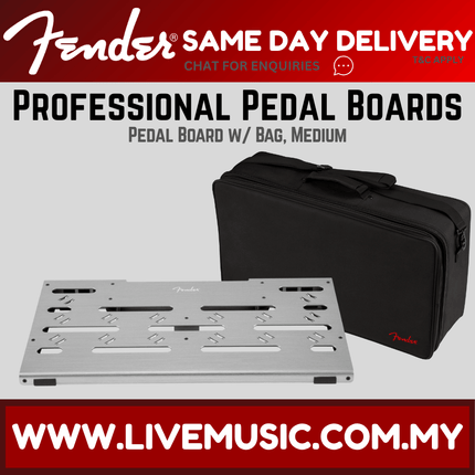 Fender Professional Pedal Board w/ Bag, Medium