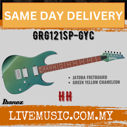 Ibanez GRG121SP RG Series Electric Guitar - ( GRG121SP-GYC GRG121SP-BKN GRG121SP-BMC )
