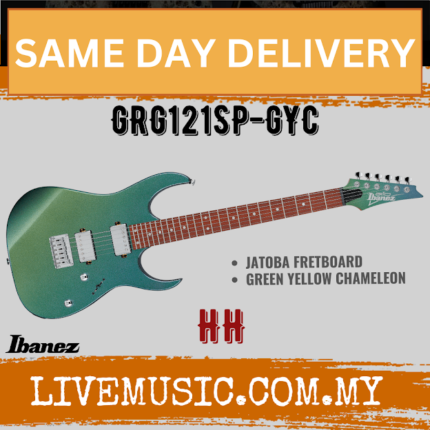 Ibanez GRG121SP RG Series Electric Guitar - ( GRG121SP-GYC GRG121SP-BKN GRG121SP-BMC )