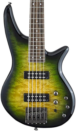 Jackson JS Series Spectra Bass JS3QV QMT 5-String Electric Bass Guitar - Alien Burst (JS3QV-QMT/JS3QTQMT)