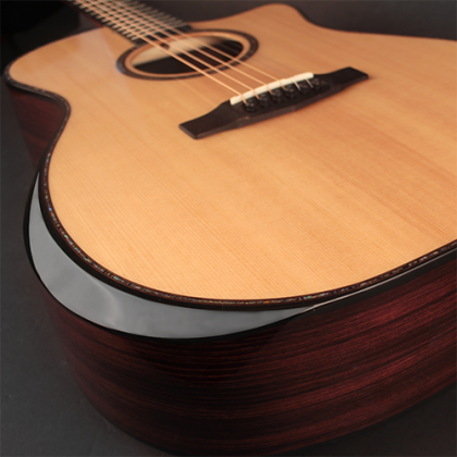 Cort GA-PF Bevel - Acoustic Guitar with Gig Bag - Natural Glossy ( GA PF / GAPF )