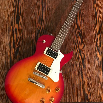 Cort CR100 Electric Guitar Jatoba Fretboard with Gig Bag - Red Cherry Sunburst (CR-100/CR 100)