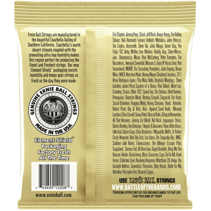 Ernie Ball 2008 Earthwood 80/20 Bronze Acoustic Strings - Rock and Blues (10-52/EB2008)