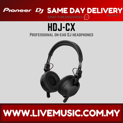 Pioneer DJ HDJ-CX Professional DJ Headphones (HDJCX / HDJ CX)