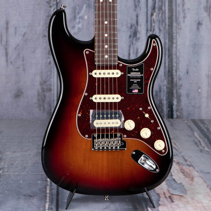 Fender American Professional II HSS Stratocaster Electric Guitar, Rosewood Fretboard - 3-Tone Sunburst