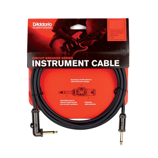 D'Addario Planet Waves PW-AGRA-20 Circuit Breaker Momentary Mute Cable - 20 feet (PWAGRA20/DAddario)