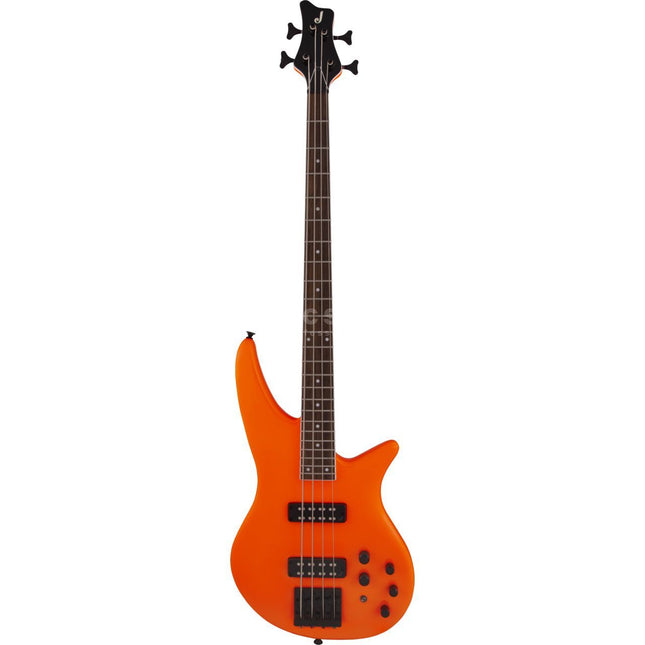 Jackson X Series Spectra SBX IV 4-String Bass Guitar, Laurel Fretboard - Neon Orange
