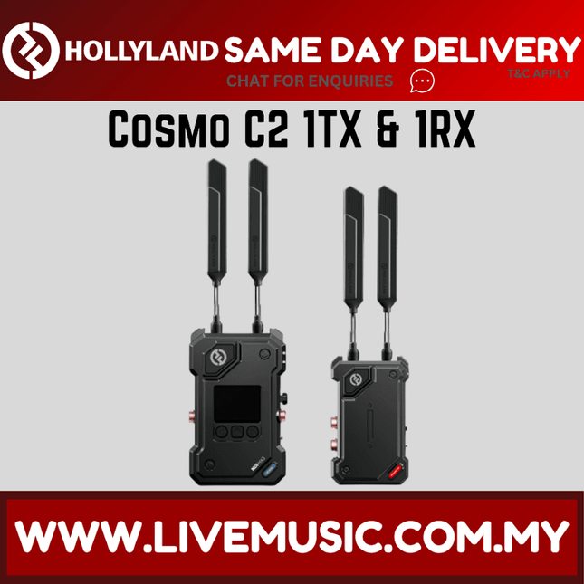 Hollyland COSMO C2 5.58 GHz  1TX & 1RX Wireless Video Transmitter ( COSMOC2 / COSMO-C2 )