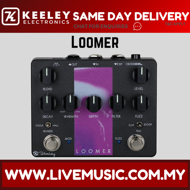Keeley Loomer Workstation Guitar Effects Pedal
