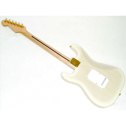 Fender Japan Ritchie Kotzen Stratocaster Electric Guitar, Maple FB, See-Through White Burst