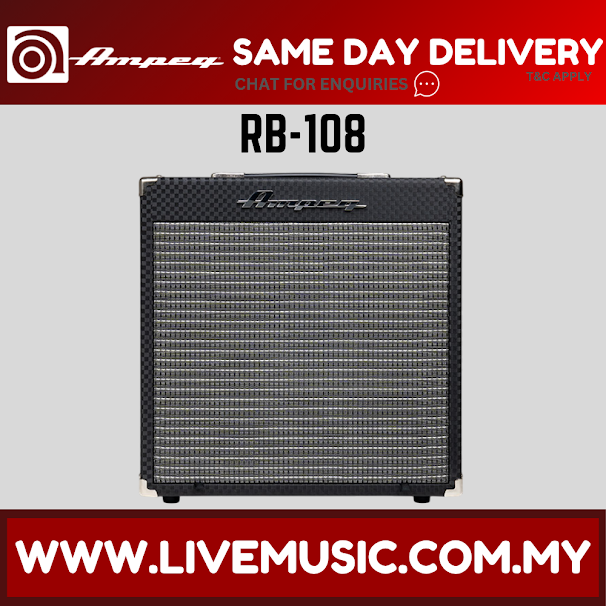 Ampeg RB-108 30-watt 1x8" Bass Combo Amplifier (RB108)