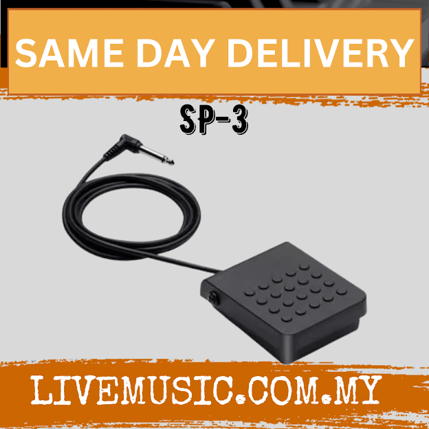 Casio SP-3 Original keyboard Sustain Pedal For All Casio Keyboard Piano (SP3)