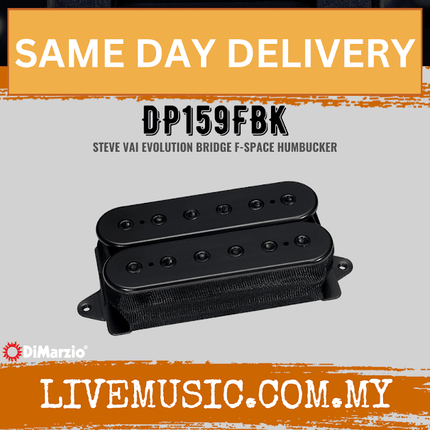 DiMarzio DP159FBK Evolution Bridge Pickup - Black (DP159F/DP-159F)