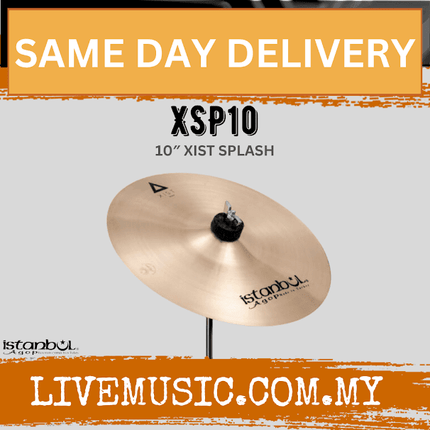 Istanbul Agop Cymbals XSP10 10" Xist Splash Cymbal (XSP 10/XSP-10)