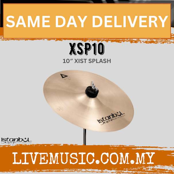 Istanbul Agop Cymbals XSP10 10" Xist Splash Cymbal (XSP 10/XSP-10)