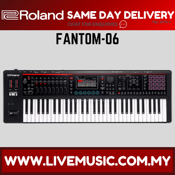 Roland FANTOM-06 Music Workstation Keyboard ( FANTOM06 / FANTOM 06 )