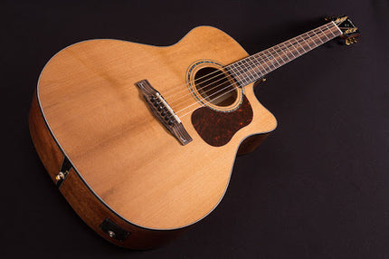 Cort Gold-A6 - Acoustic Guitar with Gig Bag - Natural Glossy (Gold A6/GoldA6)