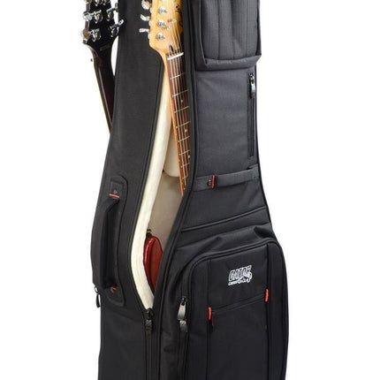 Gator G-PG-ACOUELECT Pro-Go Ultimate Gig Bag for 1 Acoustic and 1 Electric Guitar Bag (GPGACOUELECT)