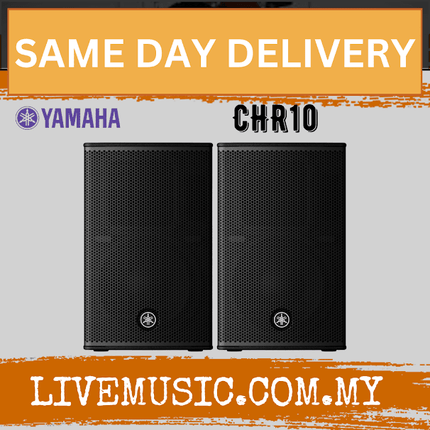 Yamaha CHR10 700-Watt 10" Passive Speaker w/Speaker Stand - Each / Pair ( CHR10 / CHR 10 )