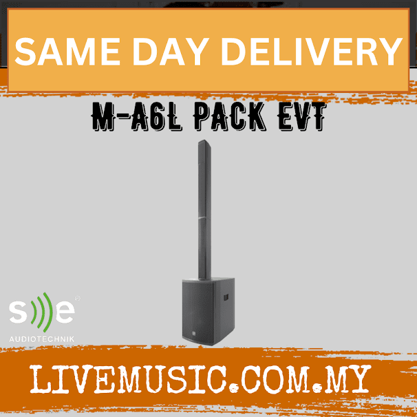 SE Audiotechnik M-A6L PACK EVT Column Speaker With Flight Cases (MA6L M A6L)