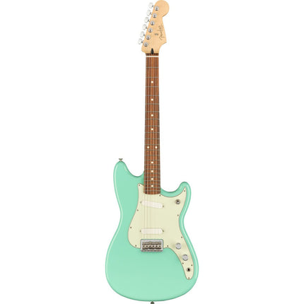 Fender Player Duo-Sonic Electric Guitar, Pau Ferro Fretboard - Seafoam Green