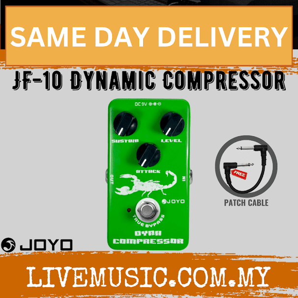 Joyo JF-10 Dynamic Compressor Electric Guitar Effect Pedal ( JF10 / JF 10 )