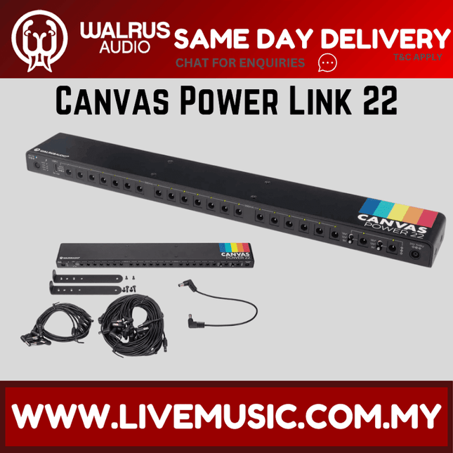 Walrus Audio Canvas Link 22 Pedal Power Supply
