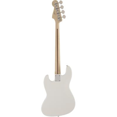 Fender Japan Hybrid II Jazz Bass Guitar, Rosewood Fretboard with Gig Bag - Arctic White