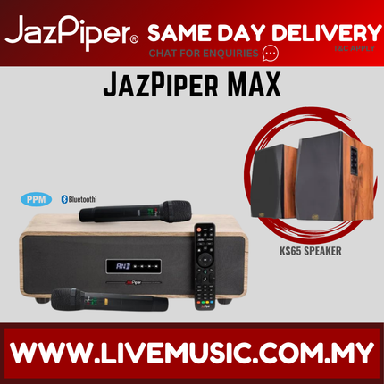 Jazpiper Max 2.1 Family Karaoke Soundbar w/Subwoofer Hifi Active Speaker ( JAZPIPERMAX JAZPIPER-MAX )