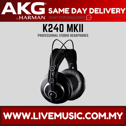 AKG K240 MKII Semi-open Pro Studio Headphones (K-240 / K 240 mk2)