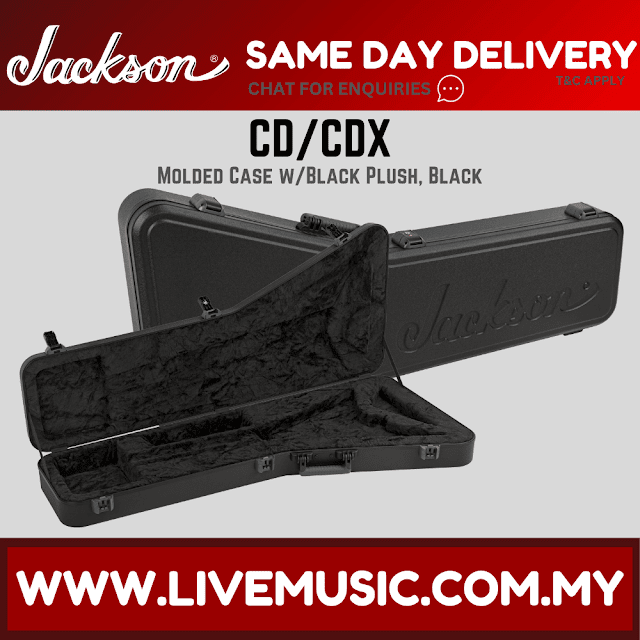 Jackson CD/CDX Electric Guitar Hardshell Case