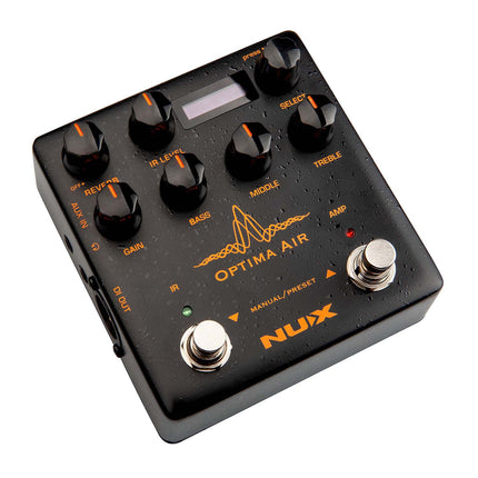 NUX NAI-5 Optima Air Acoustic Guitar Preamp/DI with IR Loader (NAI5)