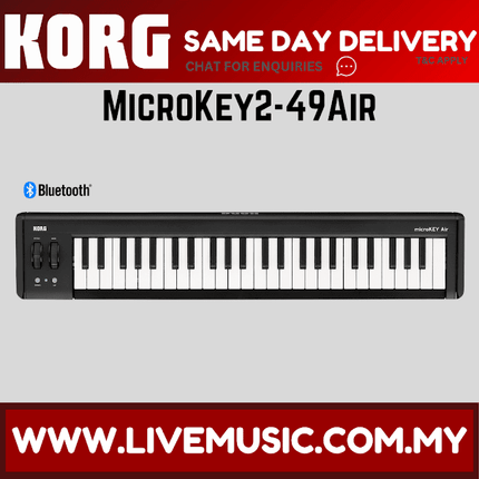 Korg microKEY2-49 Air - Midi Keyboard (MicroKey2-49 Air / Microkey2 49 Air / Microkey 2 49 Air)