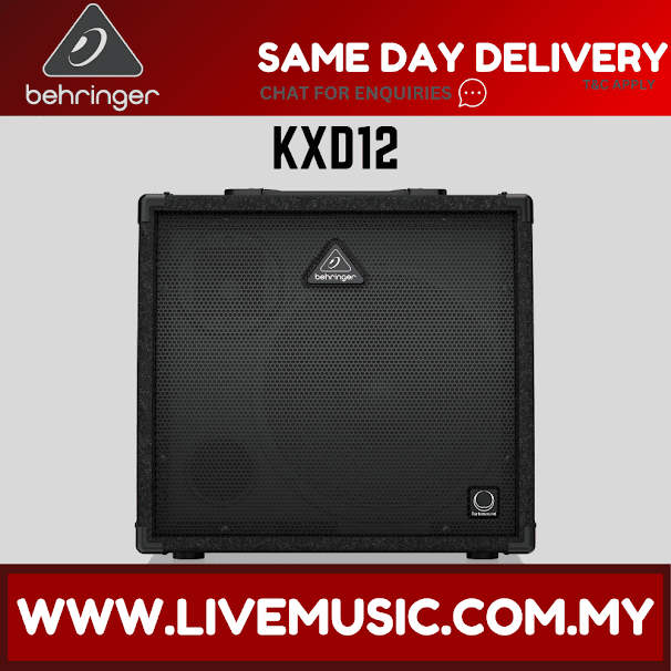 Behringer Ultratone KXD12 600-Watt Keyboard Amplifier ( KXD-12 / KXD 12 )
