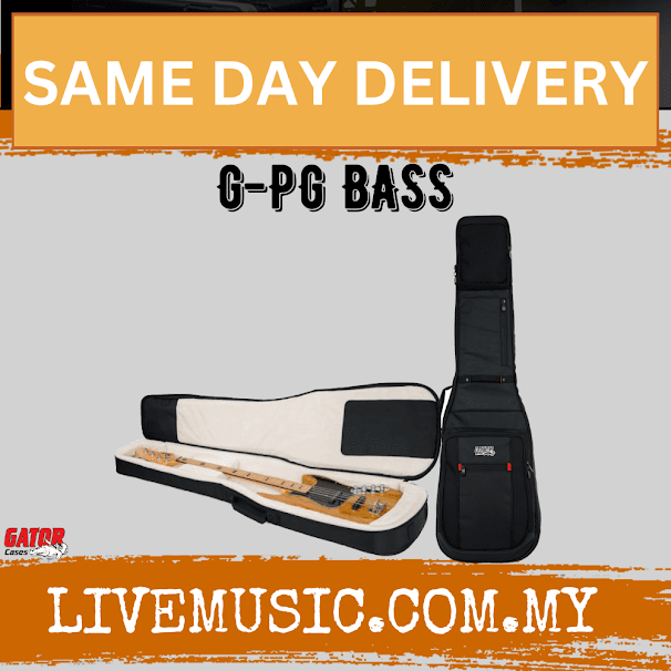 Gator G-PG BASS ProGo Ultimate Gig Bag for Bass Guitar (GPGBASS)