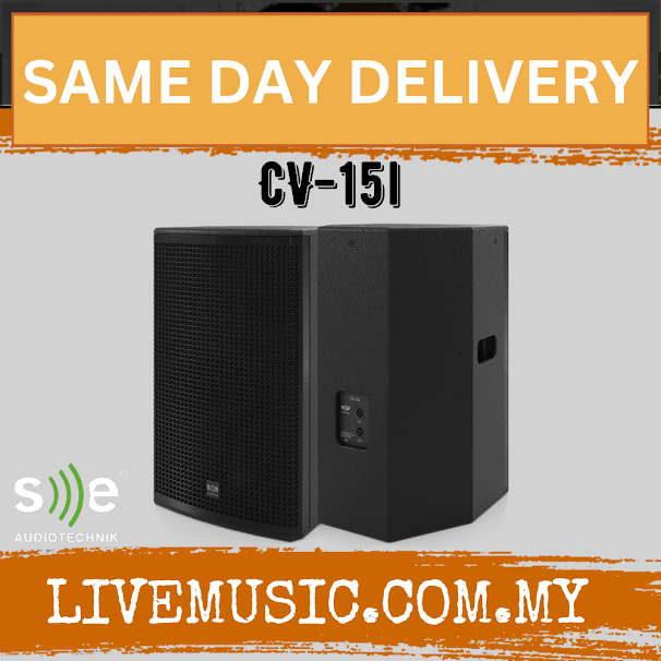 Se Audiotechnik CV-15i 2-Way Passive Speaker - Black (CV15I CV 15I)