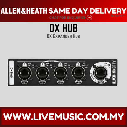 Allen & Heath AH-DX-HUB DX Hub Remote DX Expander Hub ( DXHUB/X / DX HUB/X )