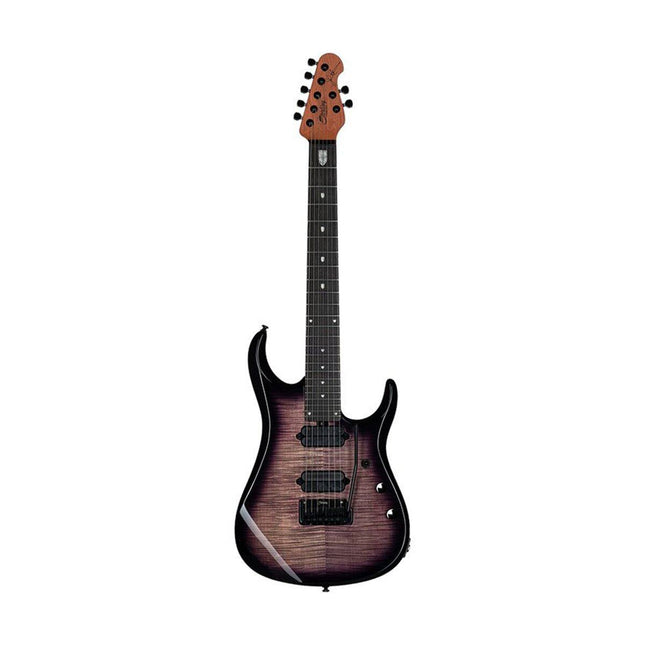 Sterling by Music Man JP157DFM John Petrucci Signature 7-String Electric Guitar - Eminence Purple Flame (JP-157DFM)