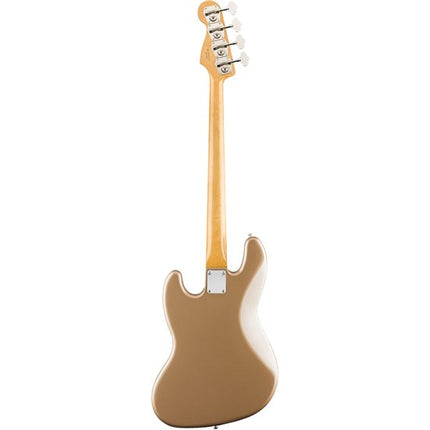 Fender Vintera 60s Jazz Bass Guitar, Pau Ferro Fretboard with Gig Bag - Firemist Gold