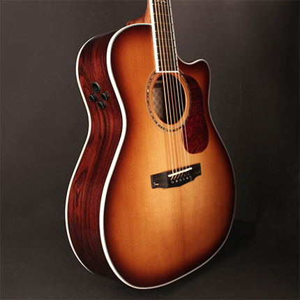 Cort Gold-A8 - Acoustic Guitar with Gig Bag - Light Burst (Gold A8/GoldA8)