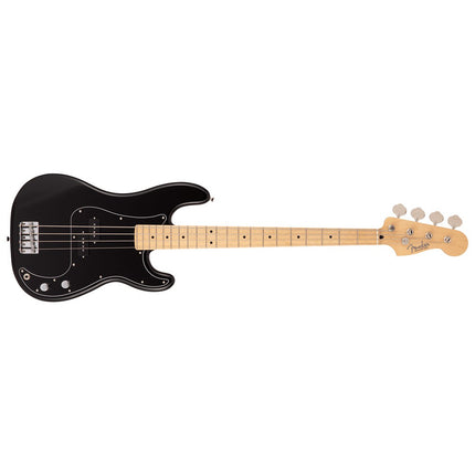 Fender Japan Traditional II 70s Precision Bass Guitar, Maple Fretboard - Black