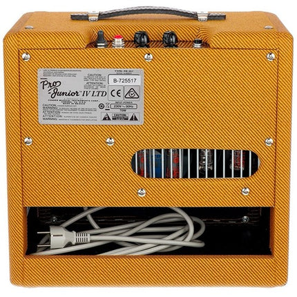 Fender Pro Junior IV Guitar Combo Tube Amplifier - Lacquered Tweed