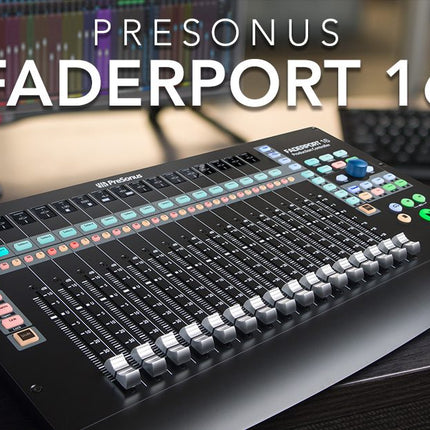 PreSonus Faderport 16 Production USB Midi Controller 16 Touch-sensitive Motorized Faders