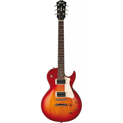 Cort CR100 Electric Guitar Jatoba Fretboard with Gig Bag - Red Cherry Sunburst (CR-100/CR 100)