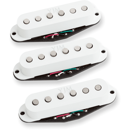 Seymour Duncan STK-S10S YJM Fury™ Strat Pickup Set, White (STKS10S)