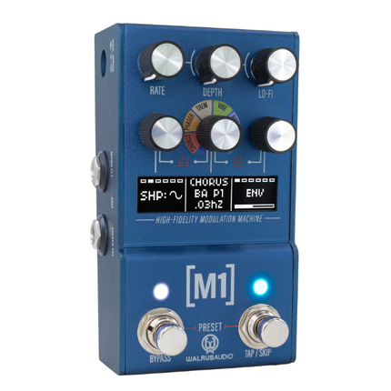Walrus Audio MAKO Series MKII M1 High-Fidelity Modulation Machine Guitar Effects Pedal