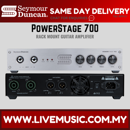 Seymour Duncan PowerStage 700 Rack Mount Guitar Amplifier
