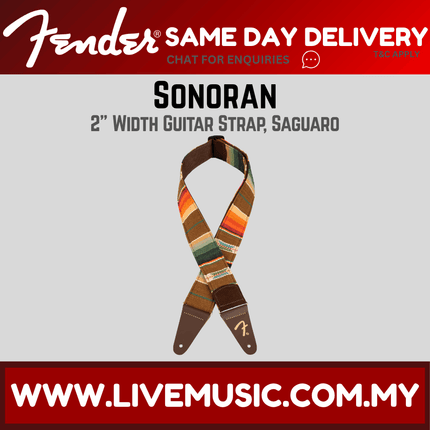 Fender 2 Inch Sonoran Guitar Strap, Saguaro